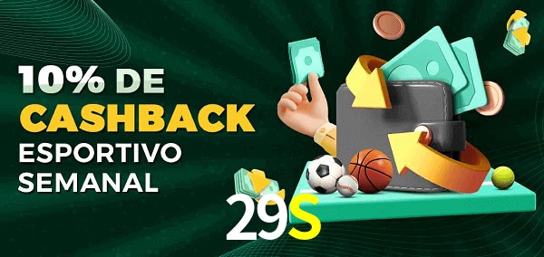10% de bônus de cashback na 29S